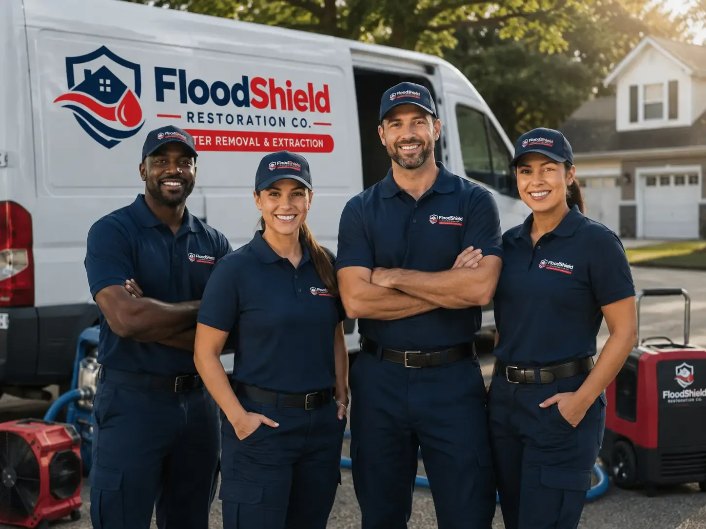 Flood Damage Restoration company in Bascom, OH