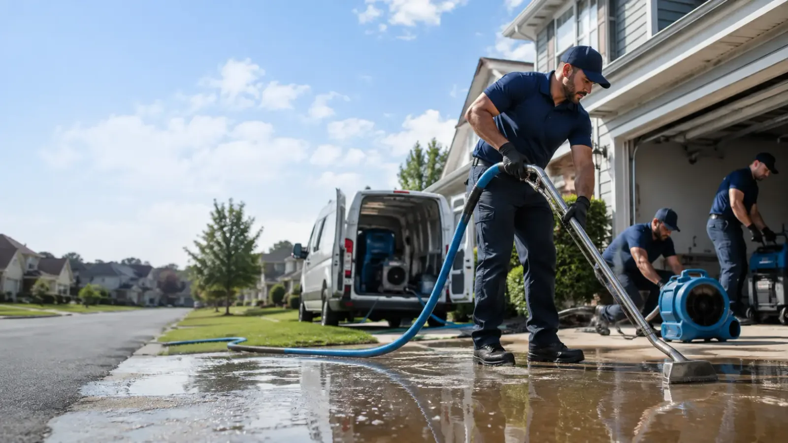 Flood Damage Restoration in Bascom, OH